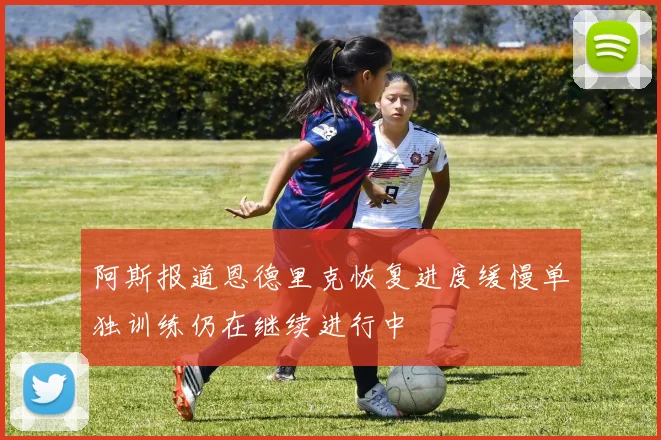 阿斯报道恩德里克恢复进度缓慢单独训练仍在继续进行中